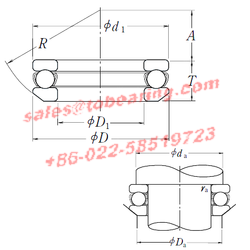 Consolidated Bearing THRUST ROLLER BEARING T-618 